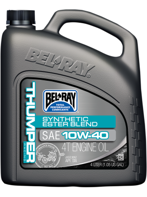 BEL RAY Thumper® Racing Synthetic Ester Blend 4T Engine Oil 10W40 1L